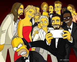 selfiesimpons